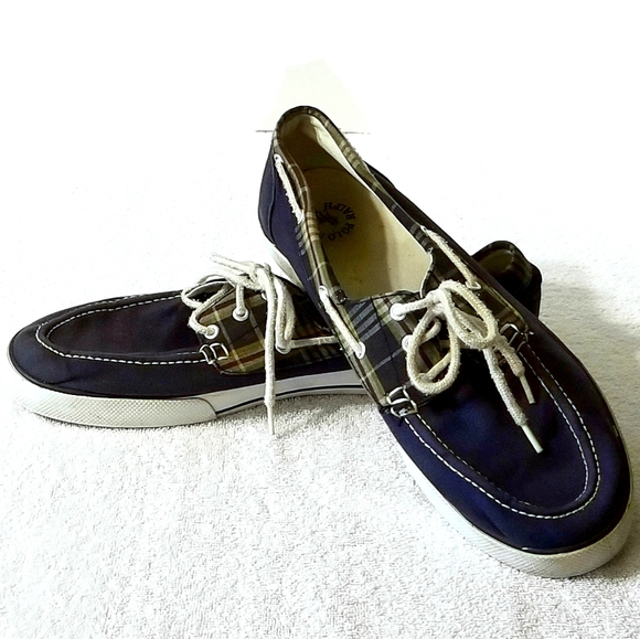 Polo Blue Franz Boat Shoes Size 12D in GUC A11 - Picture 3 of 7